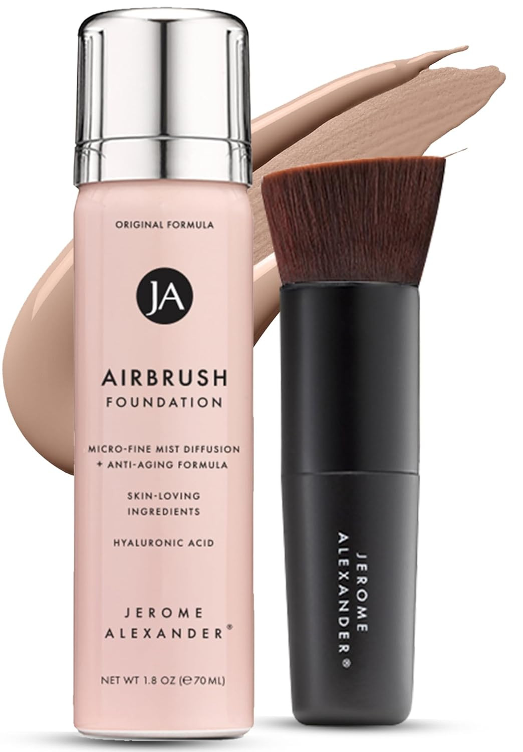 Jerome Alexander Magicminerals Airbrush Foundation – 2 Piece Set with Airbrush F