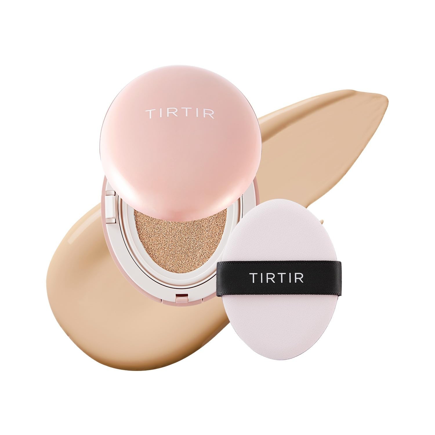 TIRTIR Mask Fit All Cover Pink Cushion Foundation 0.63fl oz,*NO BOX*Limited Sale