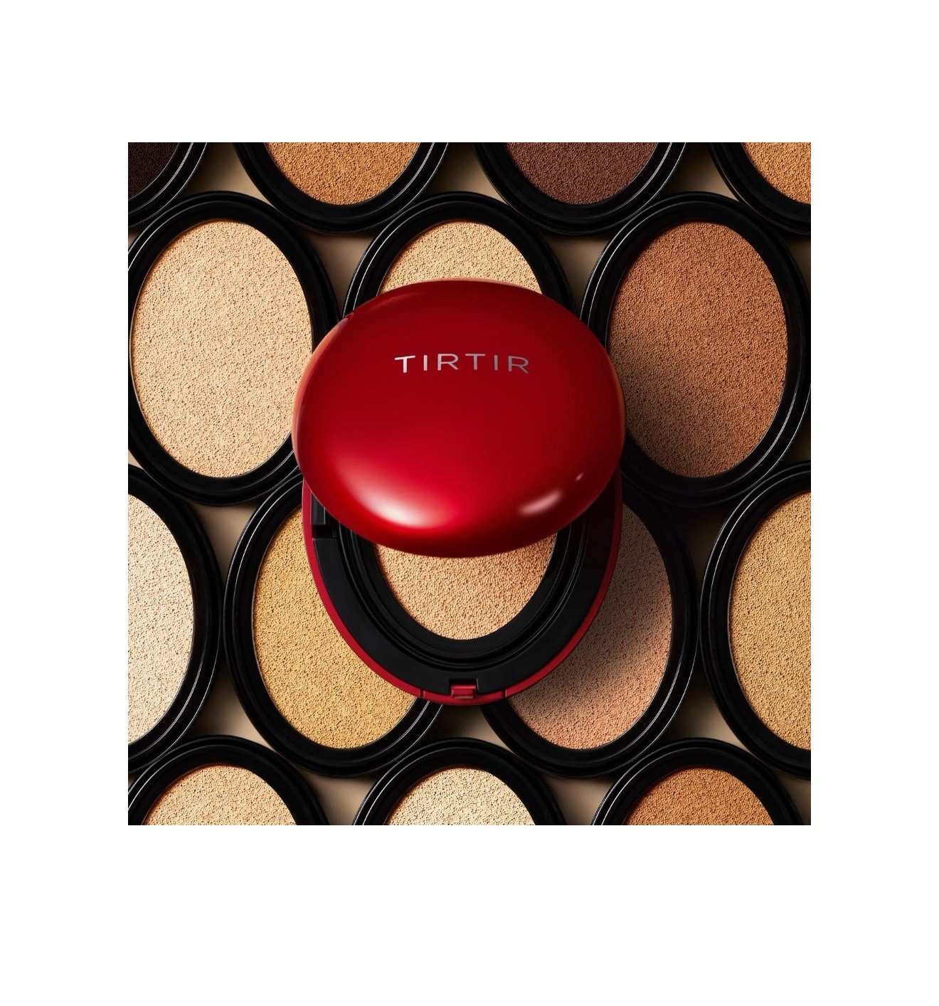 [US Seller] TIRTIR Mask Fit Red Cushion Foundation 21N Ivory (0.63 Fl Oz)