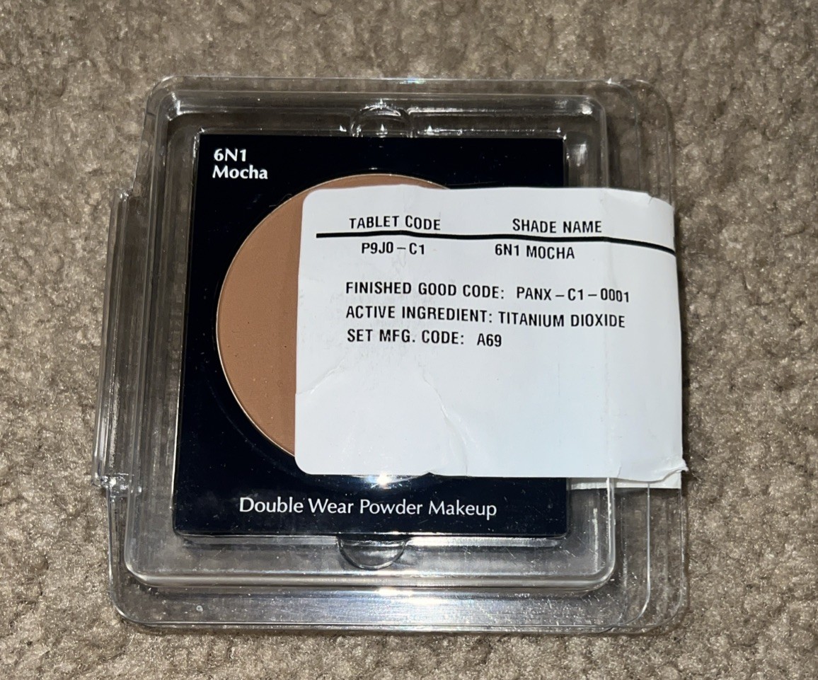 Estee Lauder Double Wear Powder Makeup 6N1 Mocha Refill NEW