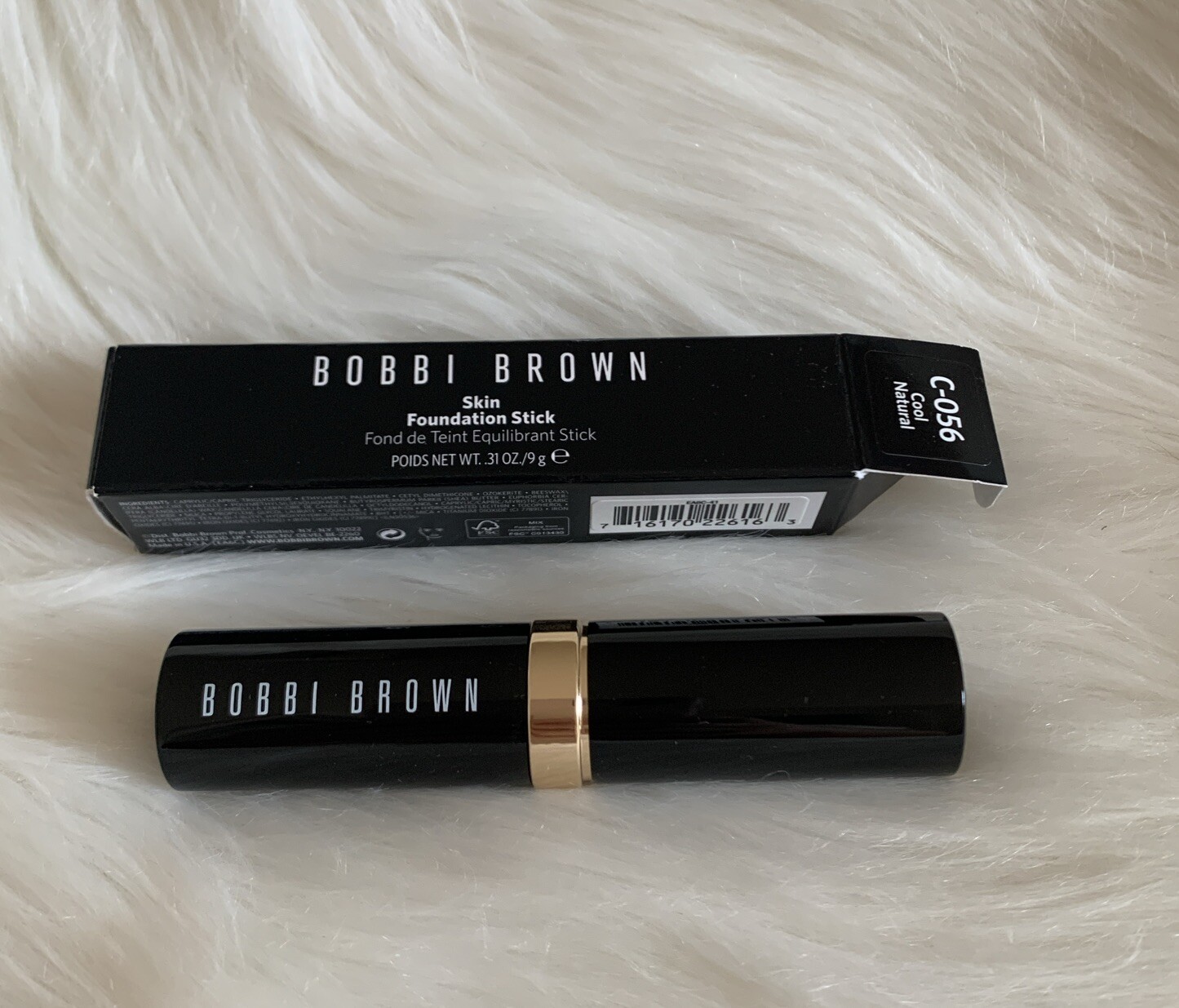Bobbi Brown Skin Foundation Stick ~ C-056 COOL NATURAL ~ 0.31oz/9g Full Size NIB