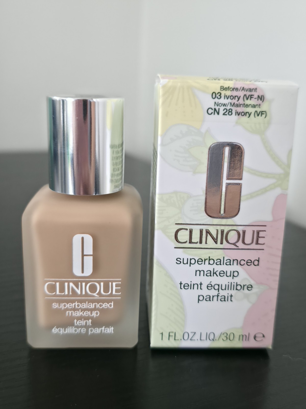 Clinique Superbalanced Makeup Foundation Cn 28 Ivory 1 oz/ 30ml new