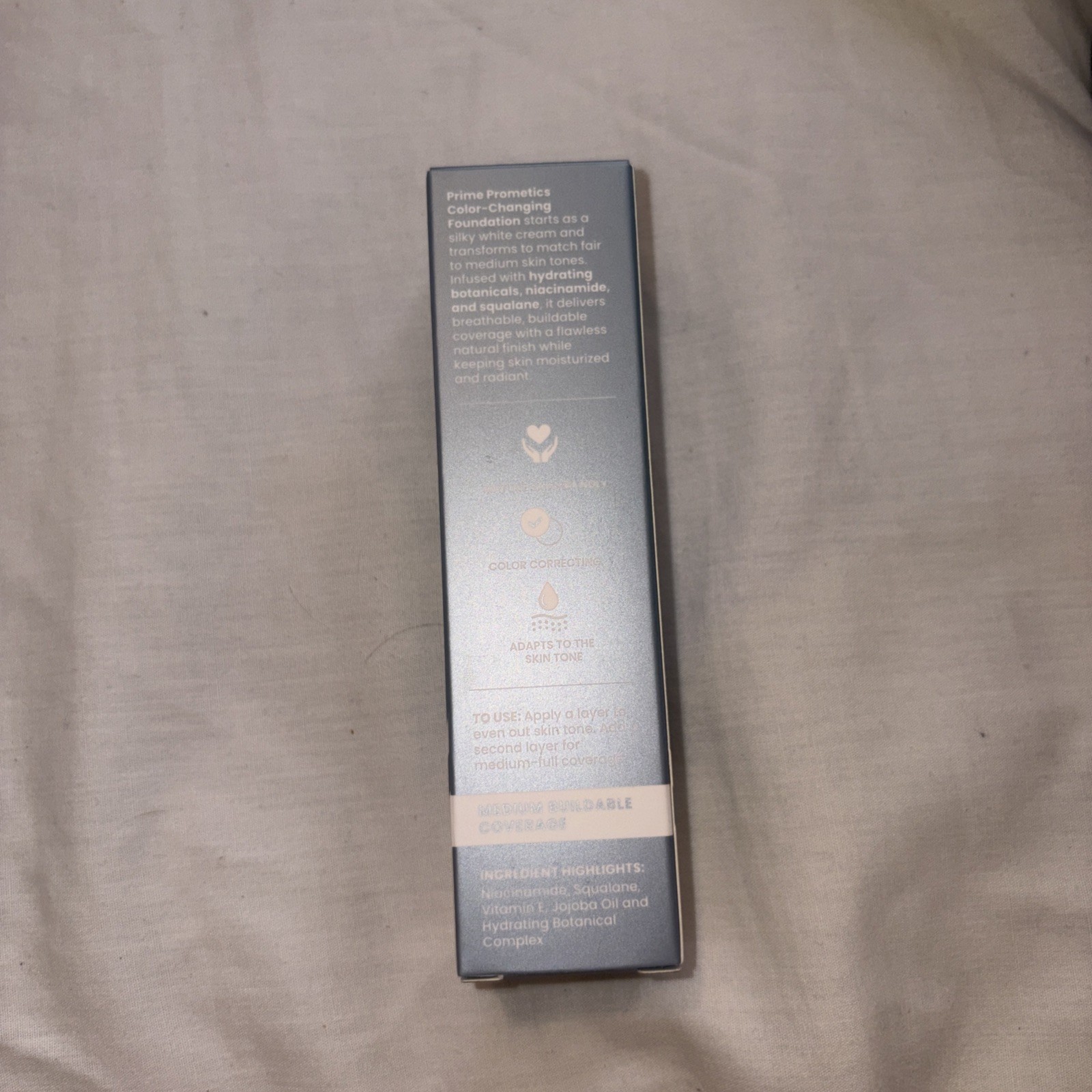 Primeskin PrimePrometics Color Changing Foundation for Mature Med to Fair Skin