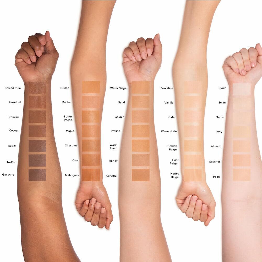 Too Faced Born This Way Natural Finish Longwear Liquid Foundation, Sable, 1.01