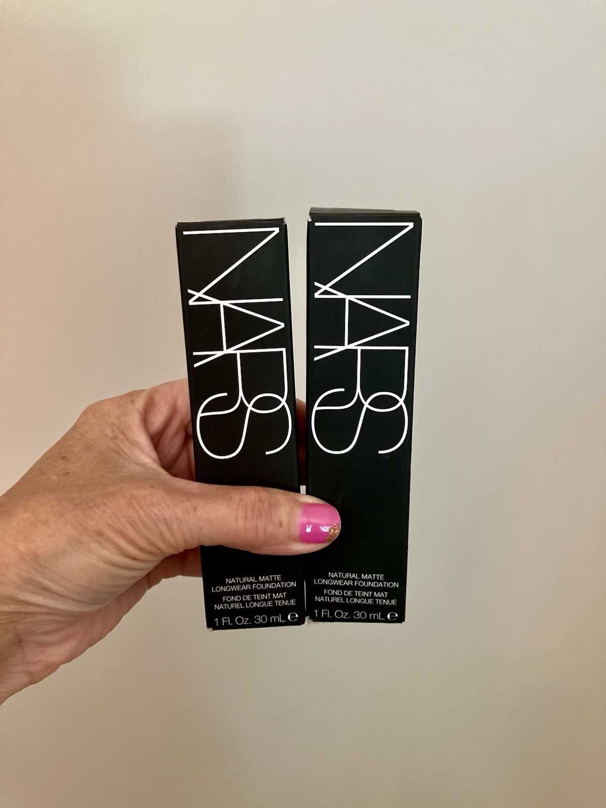 Lot 2 Nars Natural Matte Radiant Longwear Foundation Deep 5 Zambie 1 oz NEW