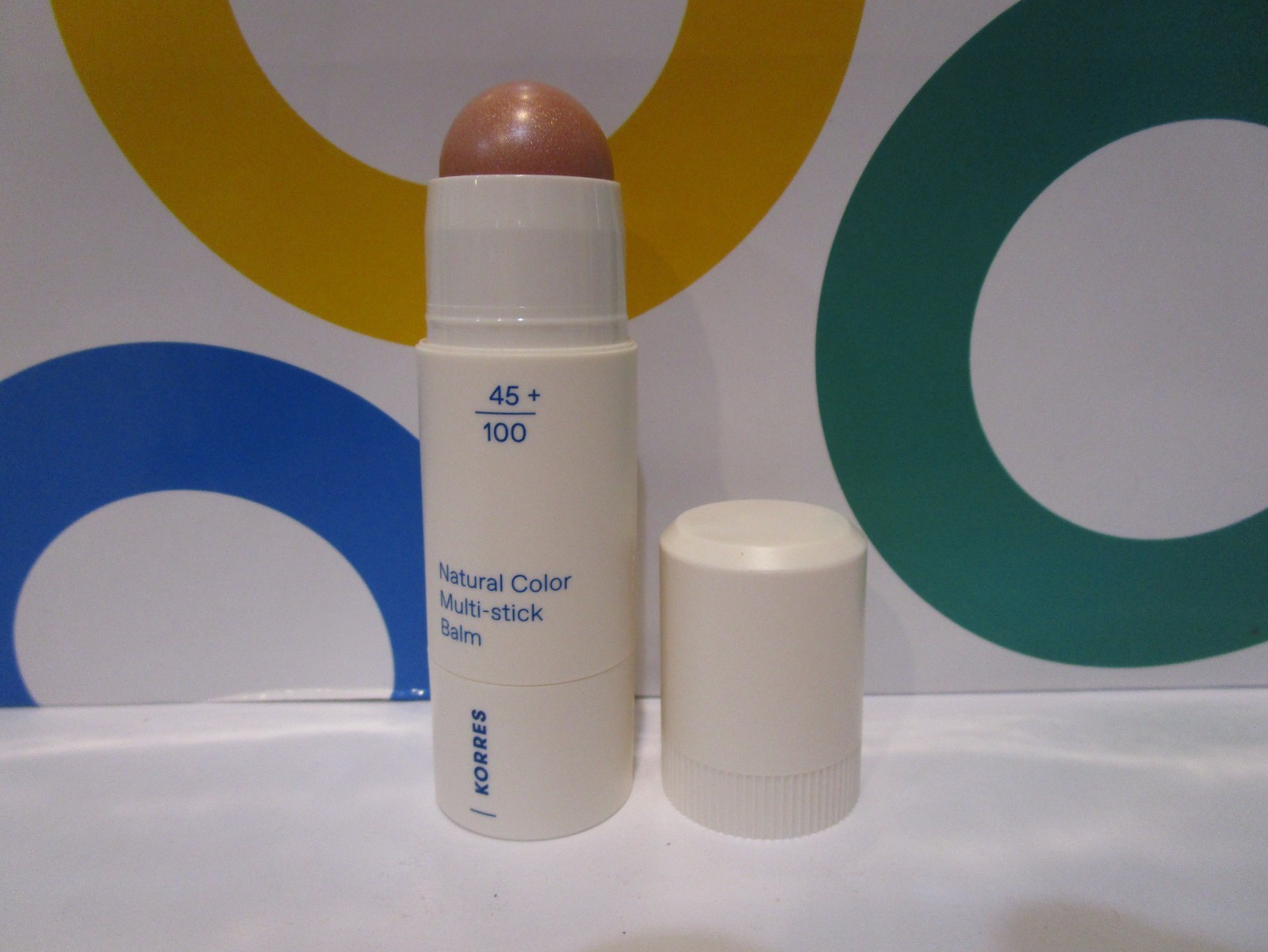 KORRES ~ NATURAL COLOR MULTI STICK BALM ~ # 02 GLASS PEACH