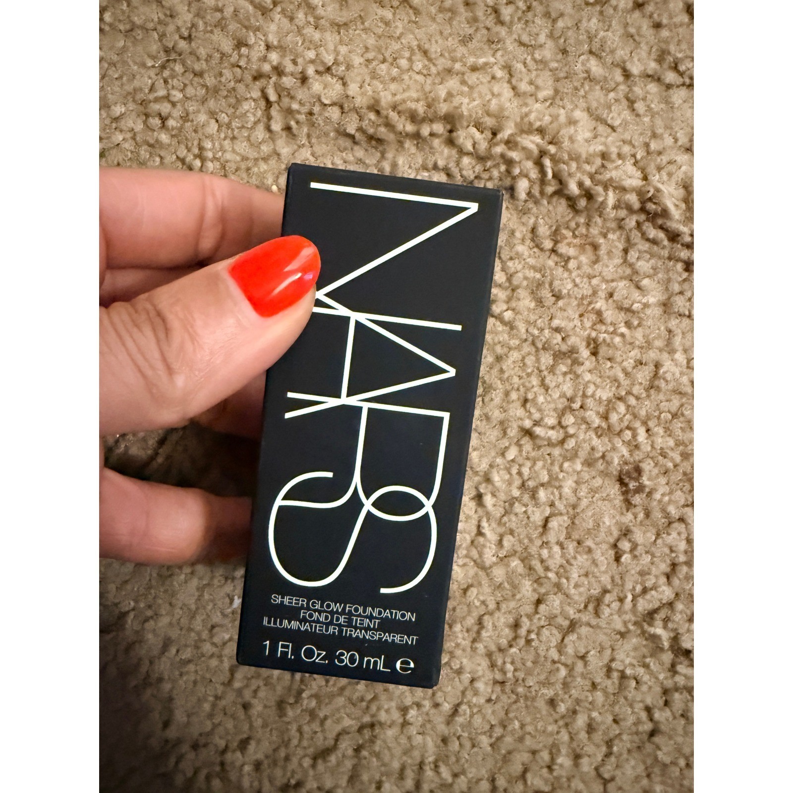 NIB NARS Sheer Glow Foundation Light 0 SIBERIA