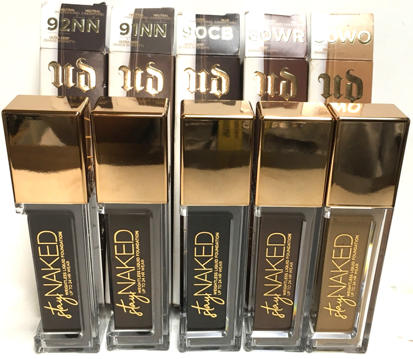 Urban Decay ~ Stay Naked ~ Weightless Liquid Foundation ~ Assorted ~ NIB