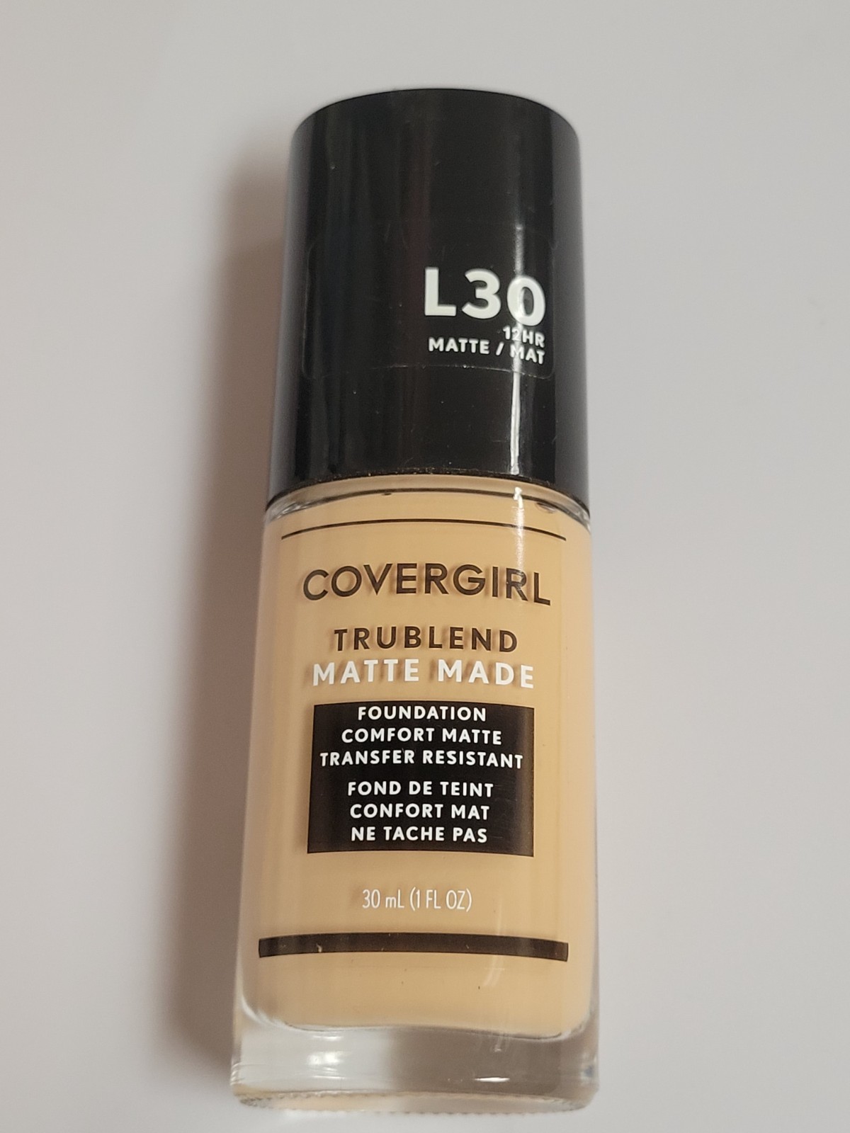 COVERGIRL Trublend Matte Made Foundation L30 Golden Ivory (2025) Brand New USA