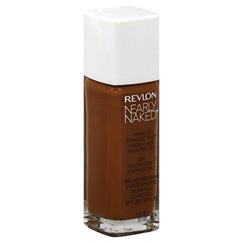 Revlon Nearly Naked Liquid Makeup Broad Spectrum SPF 20, #290 Cappuccino,1 Fl oz