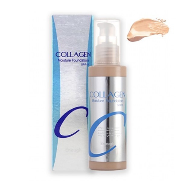 ENOUGH Collagen Moisture Foundation – 100ml (SPF15) K-Beauty