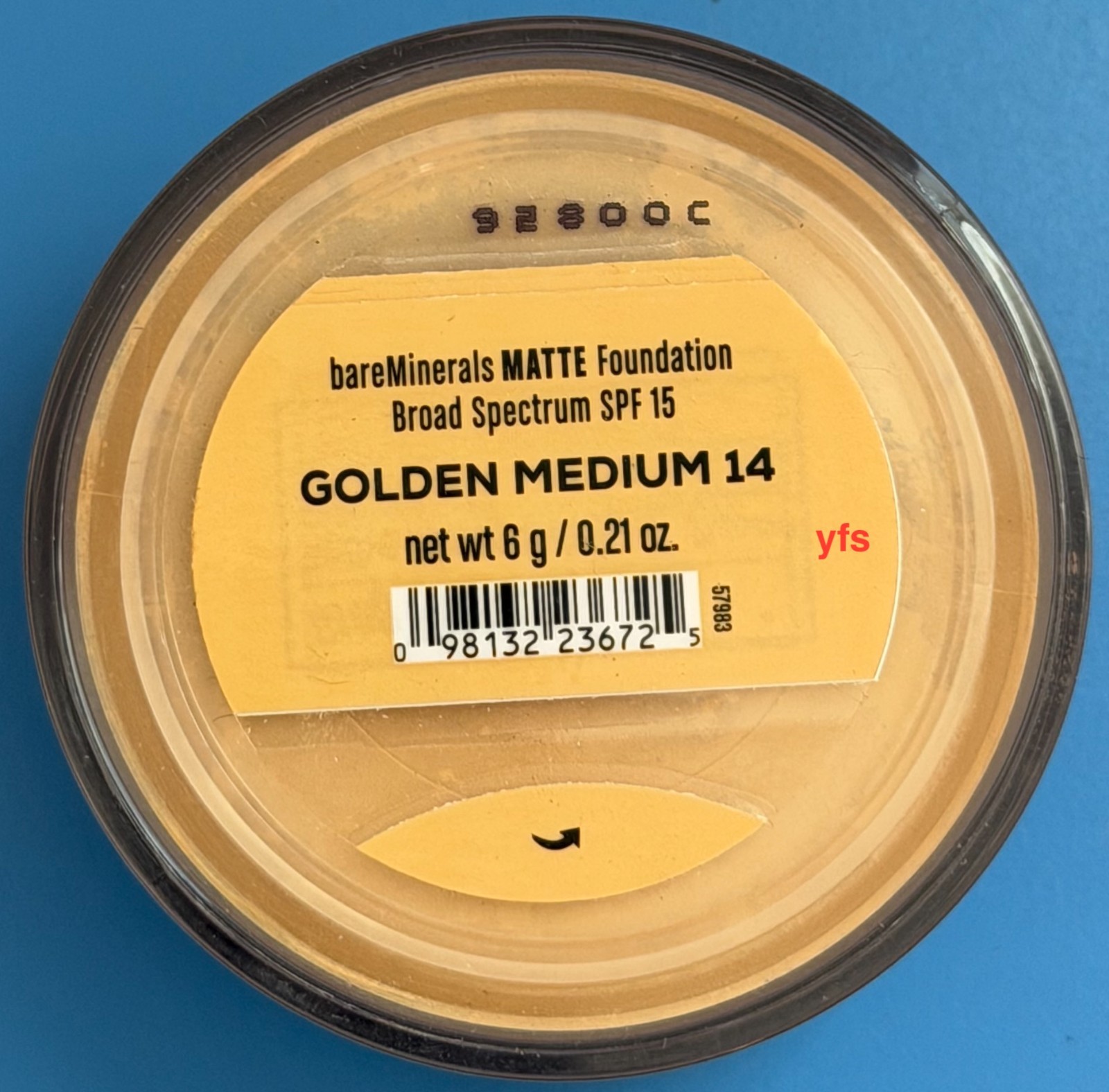 BareMinerals MATTE Foundation SPF15 6g/0.21 oz – GOLDEN MEDIUM 14 100% Authentic