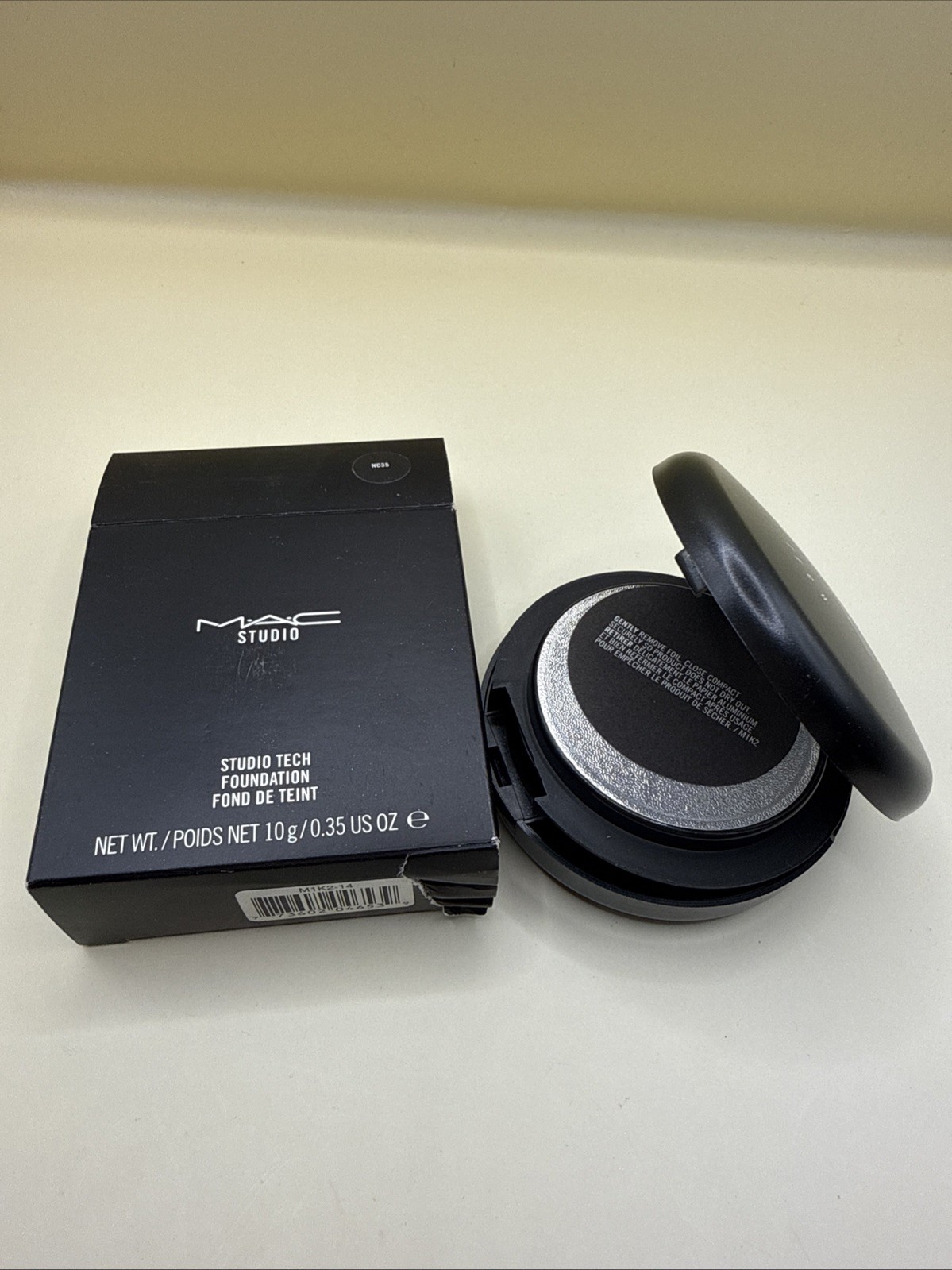 MAC Studio Tech Foundation Shade NC35 Full Size .35oz / 10g New In Box