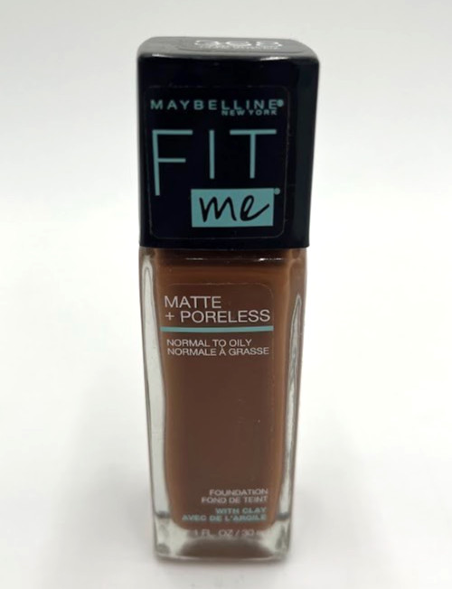 Maybelline Fit Me Foundation 12 Hour Matte Poreless 368 Deep Golden Normal Oily