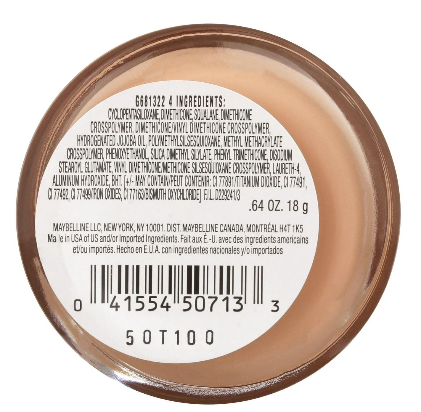 MAYBELLINE Dream MATTE Mousse Foundation 18g # CREAMY NATURAL LIGHT #5