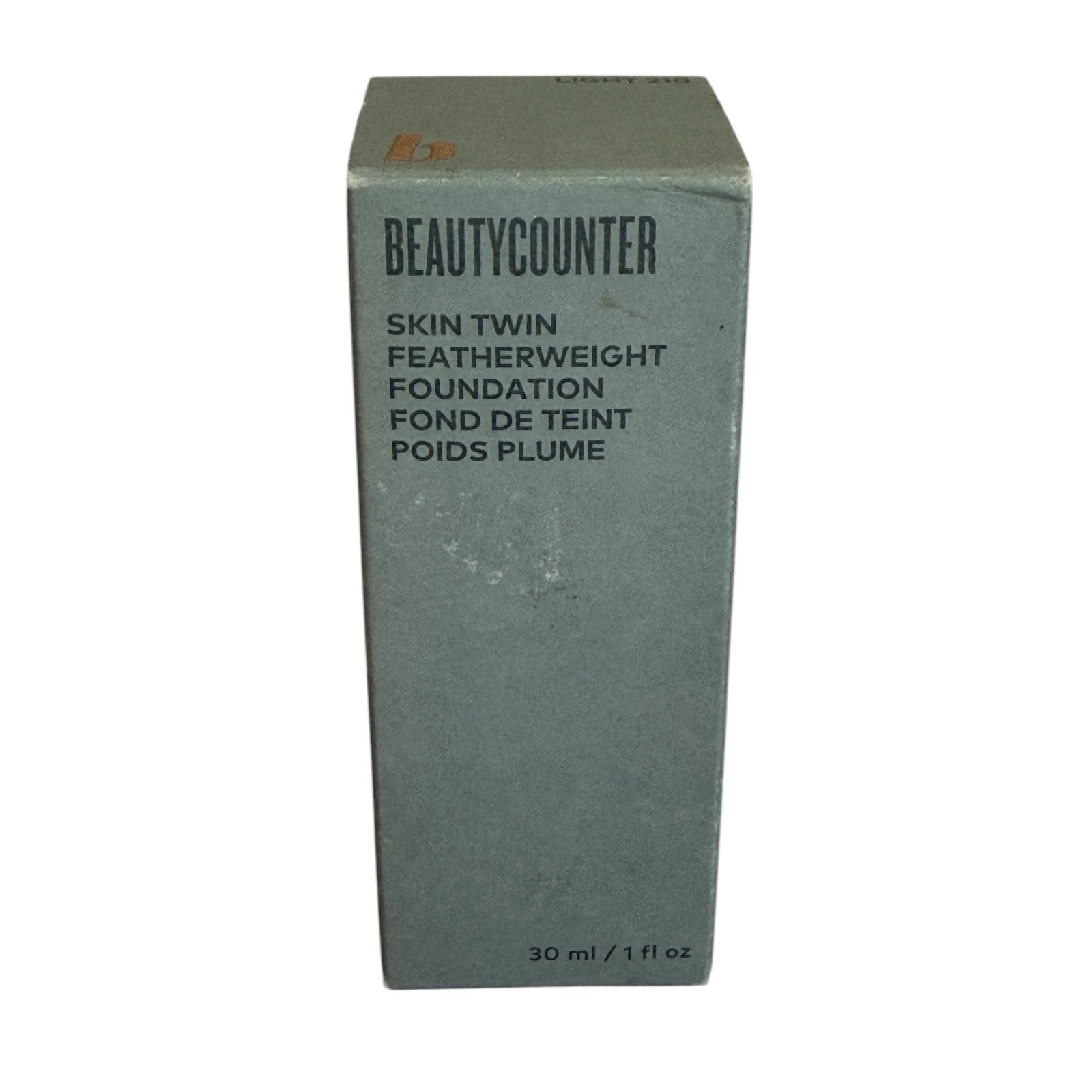 Beautycounter Skin Twin Featherweight Foundation Light 210 Full Size New