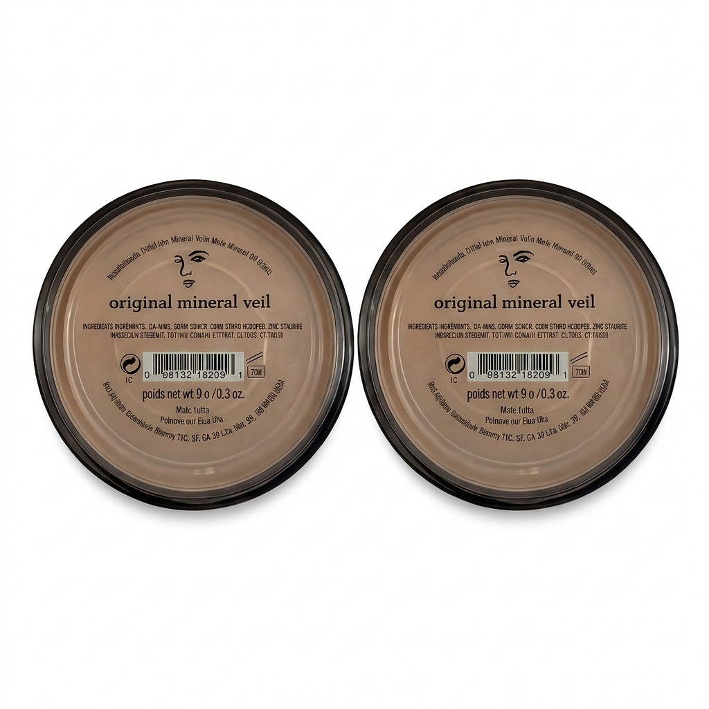 bareMinerals Foundation & Mineral Veil Pack of 2 Pick Your Shade 2g-6g-8g-9g New