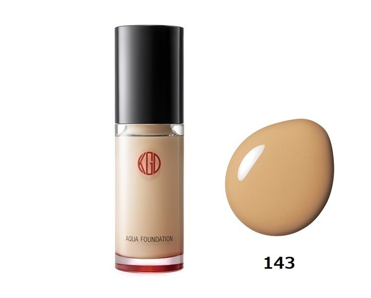 Koh Gen Do Aqua Foundation (Liquid type/SPF25 PA++) color 143 ocher tone 30ml