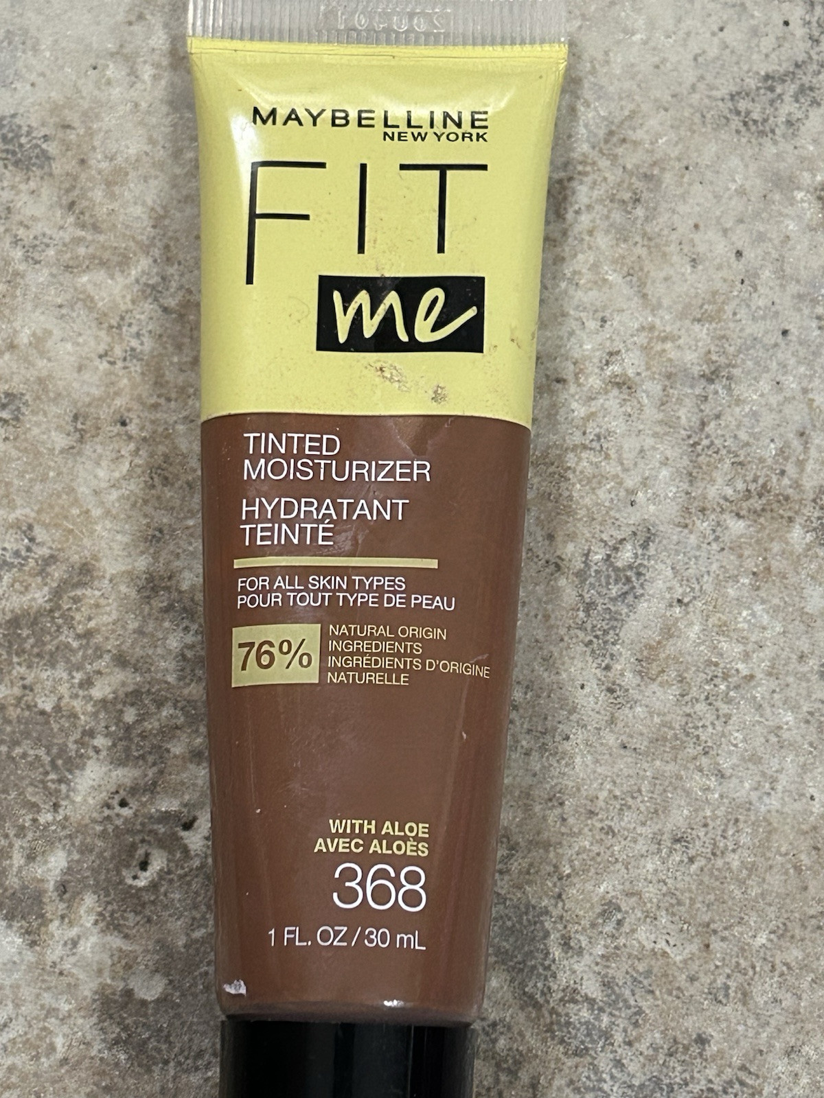 Maybelline New York Fit Me Tinted Moisturizer Natural Coverage Face Makeup #368