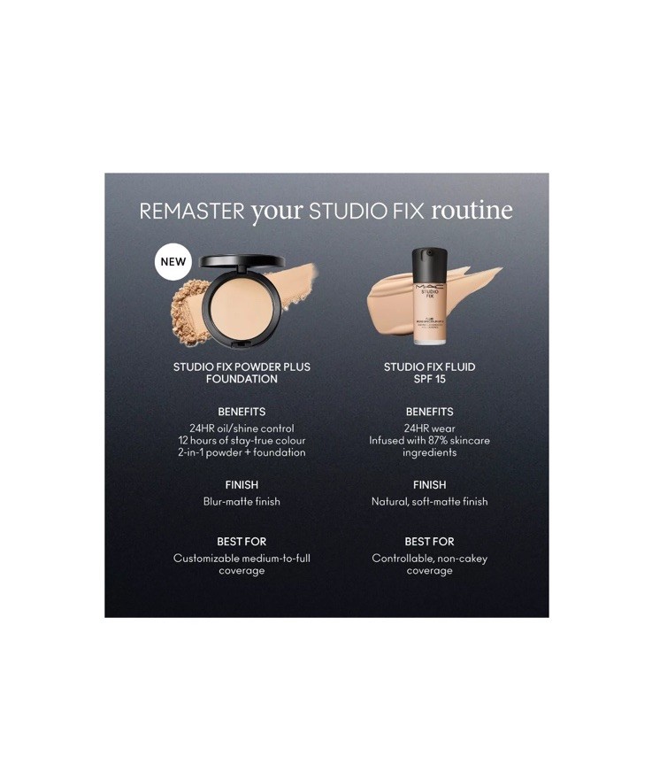MAC Studio Fix Powder Plus Foundation – C3 – Full size – New 🎁