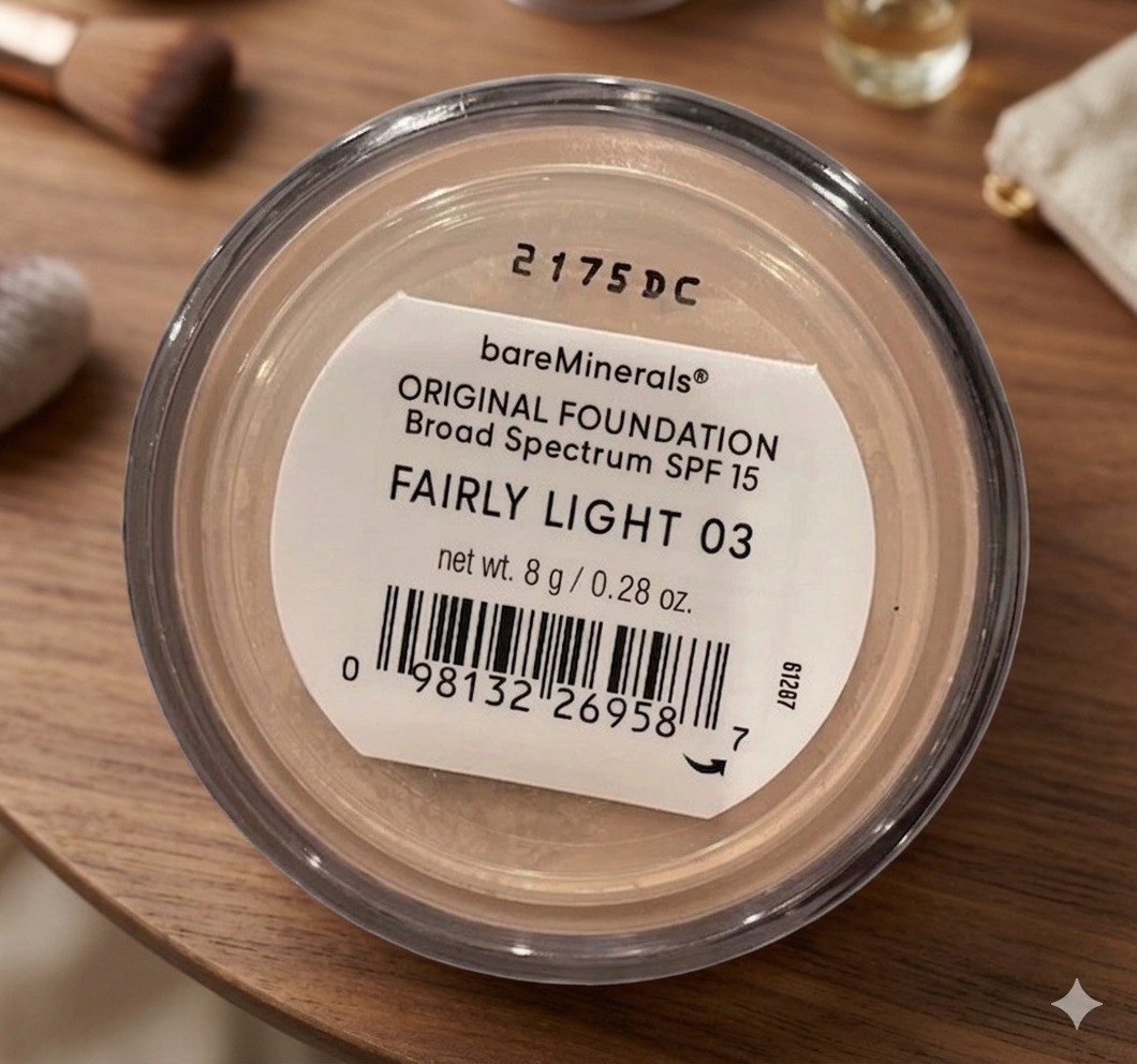 bareMinerals Original Loose Powder Foundation Fairly Light 03 SPF15 Natural Mine