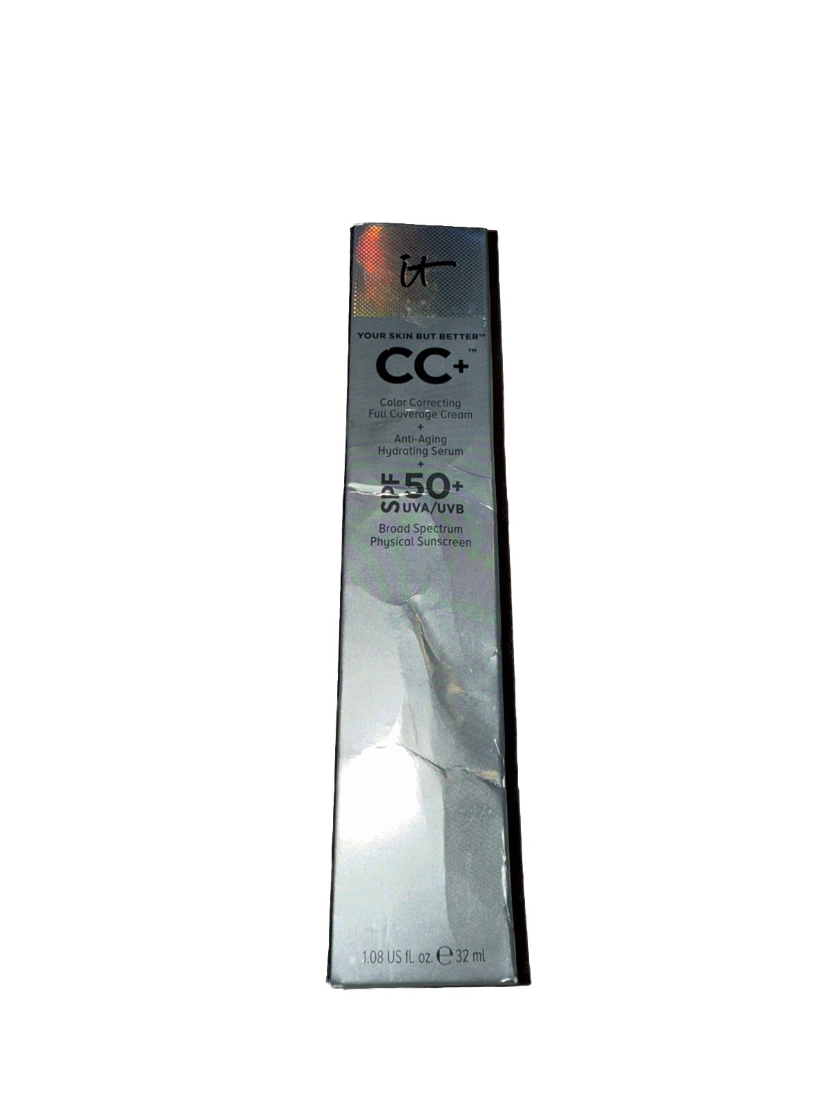 It Cosmetics CC+ Cream Foundation + Serum 1.08oz LIGHT – New EXP 06/23 Authentic