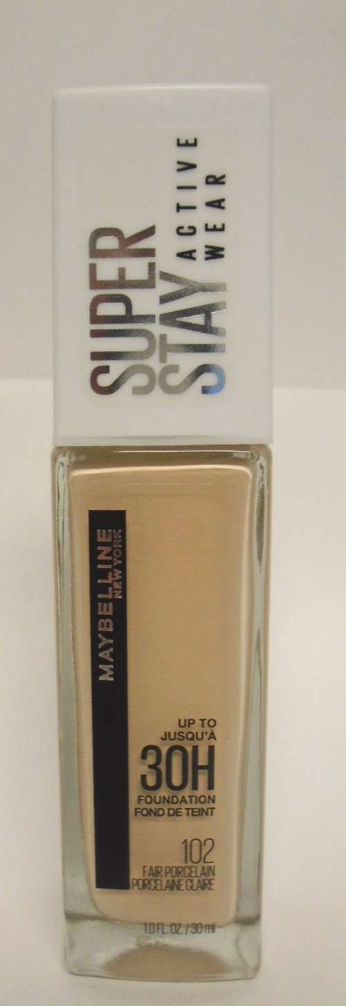 Maybelline Super Stay 30H Foundation 102 Fair Porcelain 1 Fl Oz New Seal Broken