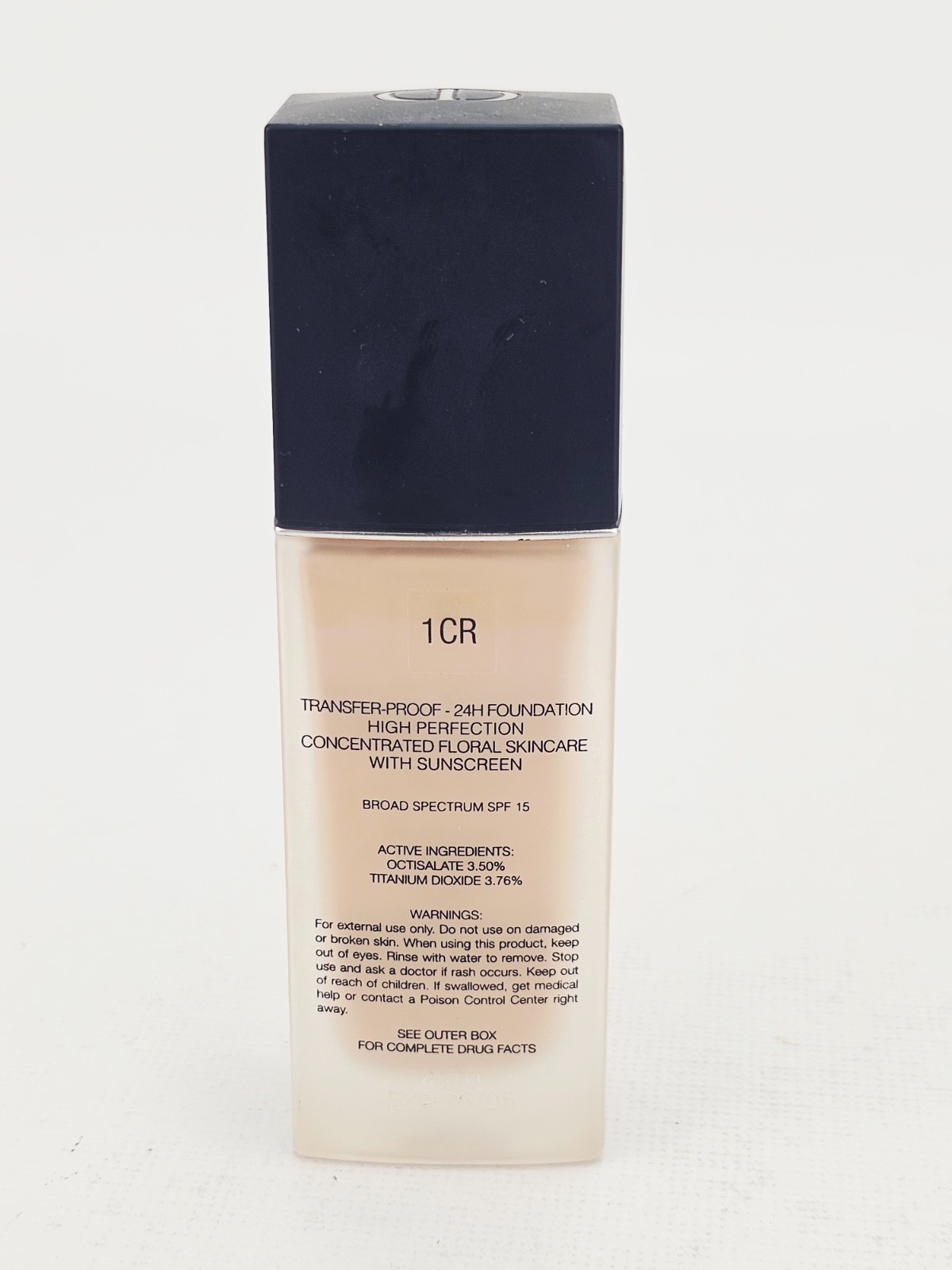 Dior Forever Transfer Proof 24H Wear Foundation Shade 1CR 1 oz BB2/24+