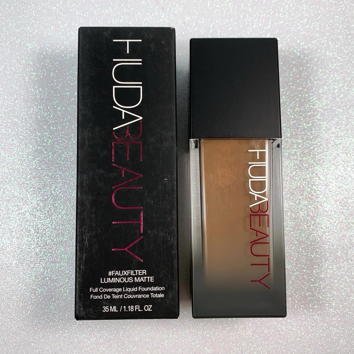 Huda Beauty FauxFilter Liquid Foundation Chocolate Truffle 540G BNIB