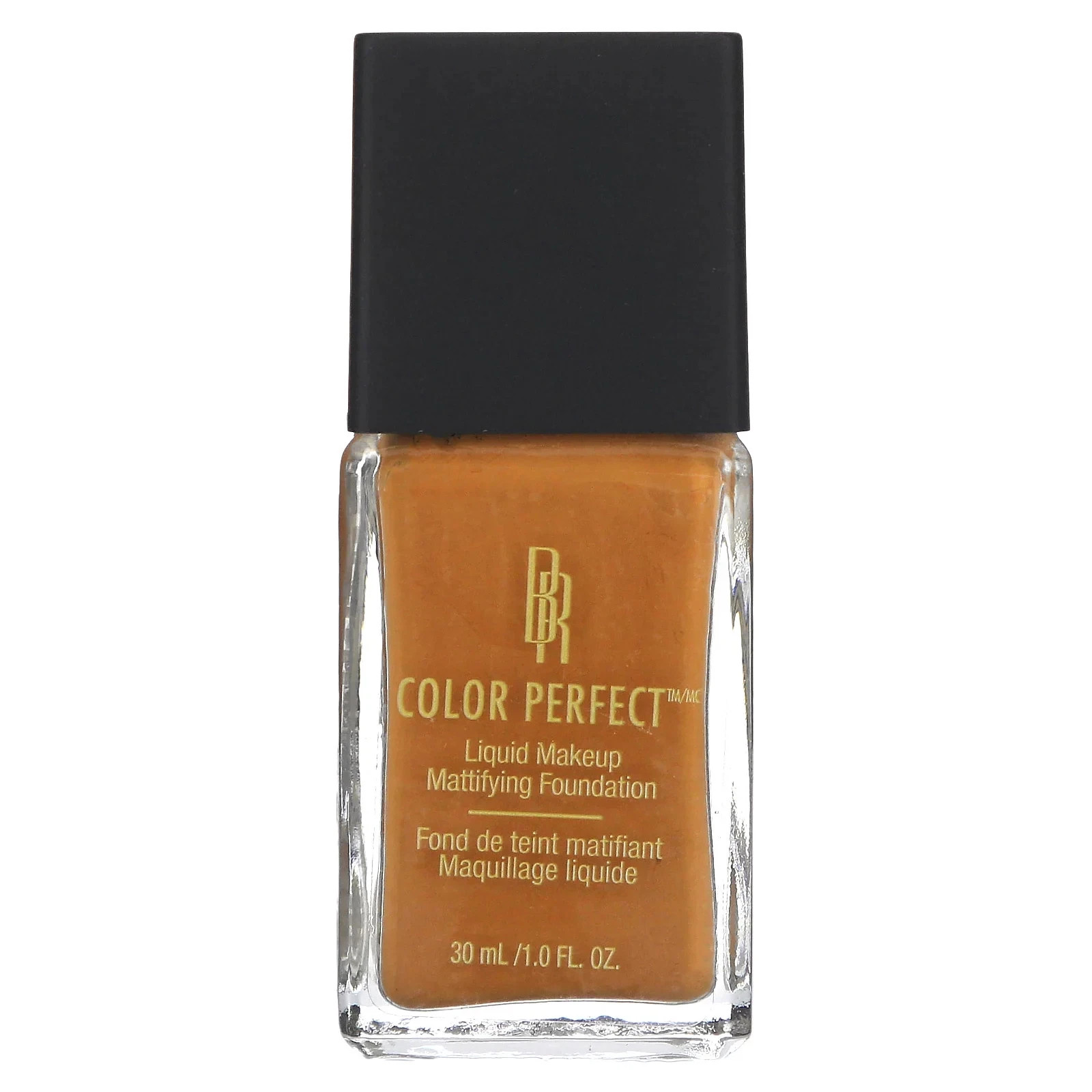 Black Radiance Color Perfect Liquid Makeup Oil Free Foundation Nutmeg 1 fl oz