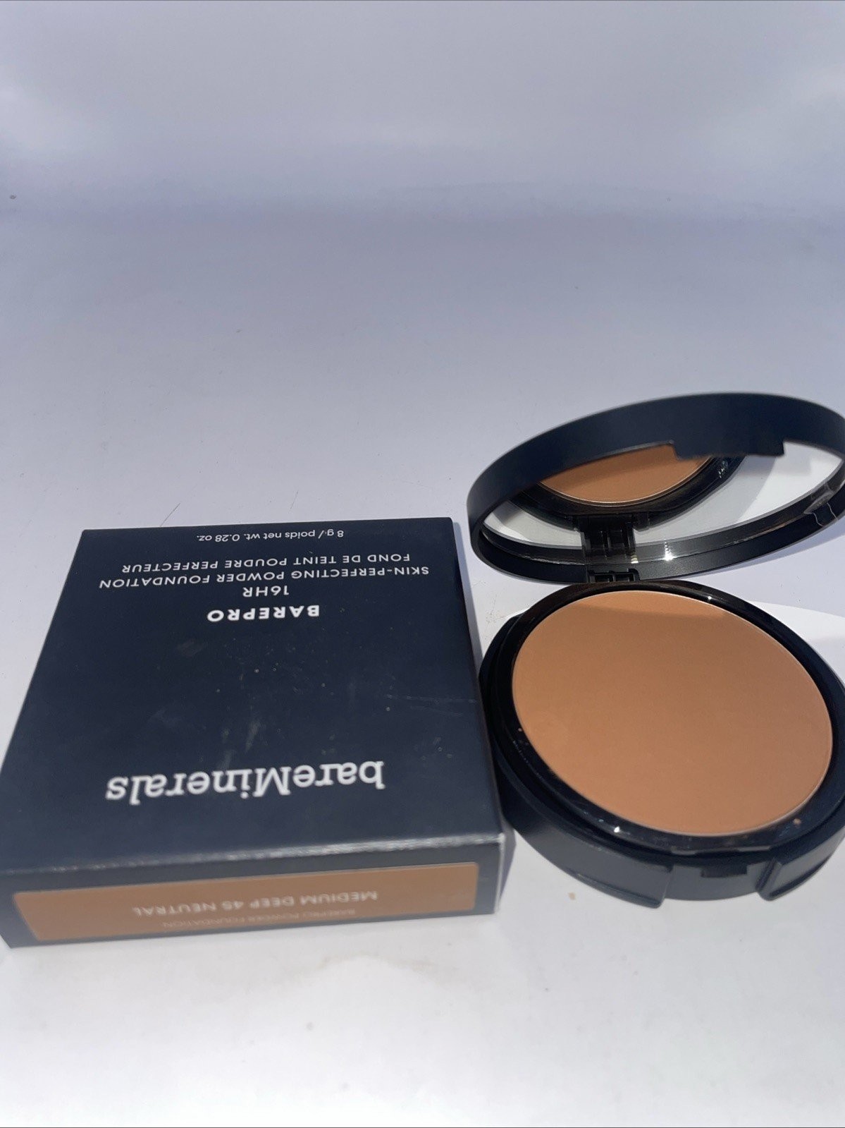 bareMinerals MEDIUM DEEP 45 NEUTRAL Barepro 16hr Perfecting powder Foundation.