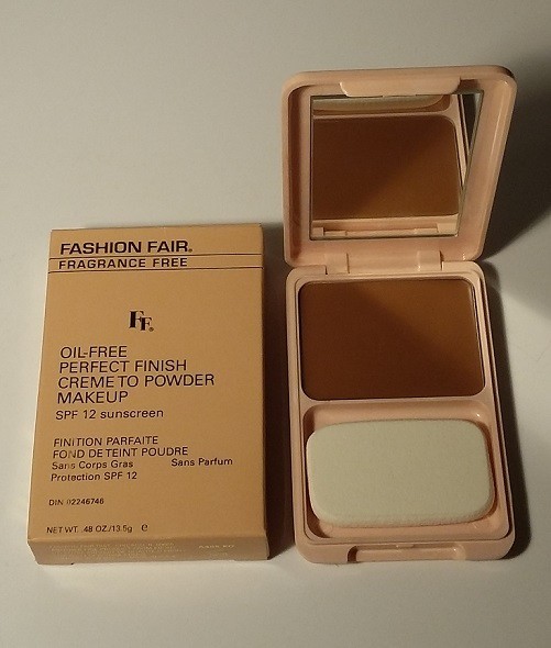Fashion Fair TENDER Oil-Free PERFECT FINISH, CREME TO POWDER MAKEUP #A485