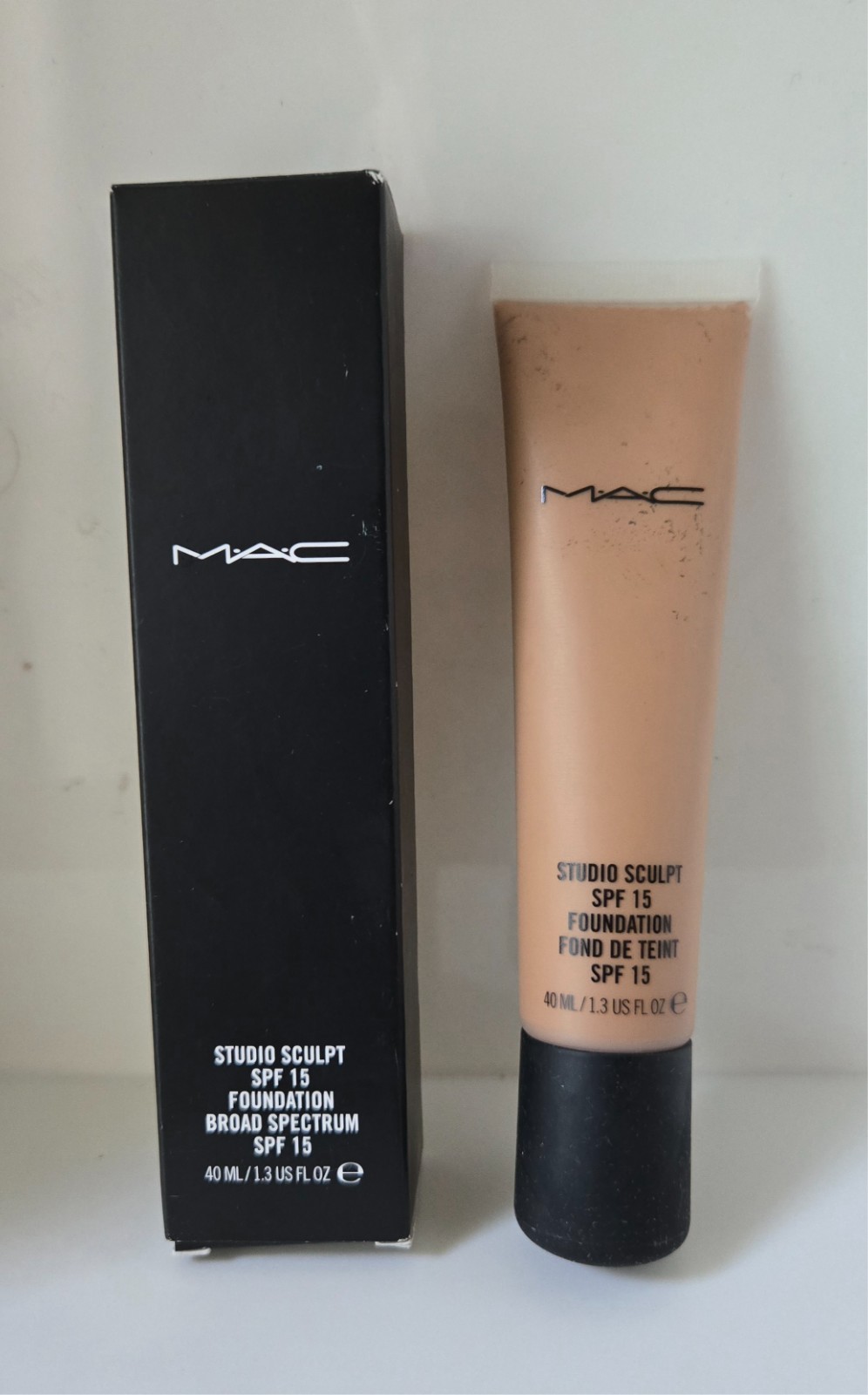 MAC Studio Sculpt SPF 15 Foundation NW40 – 1.3oz – New/Sealed SAME DAY SHIP
