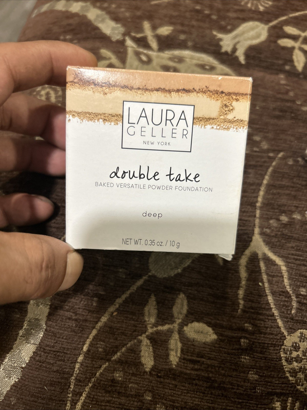 NEW Laura Geller Baked Double Take Powder Foundation 0.35 oz (10 g) – LIGHT