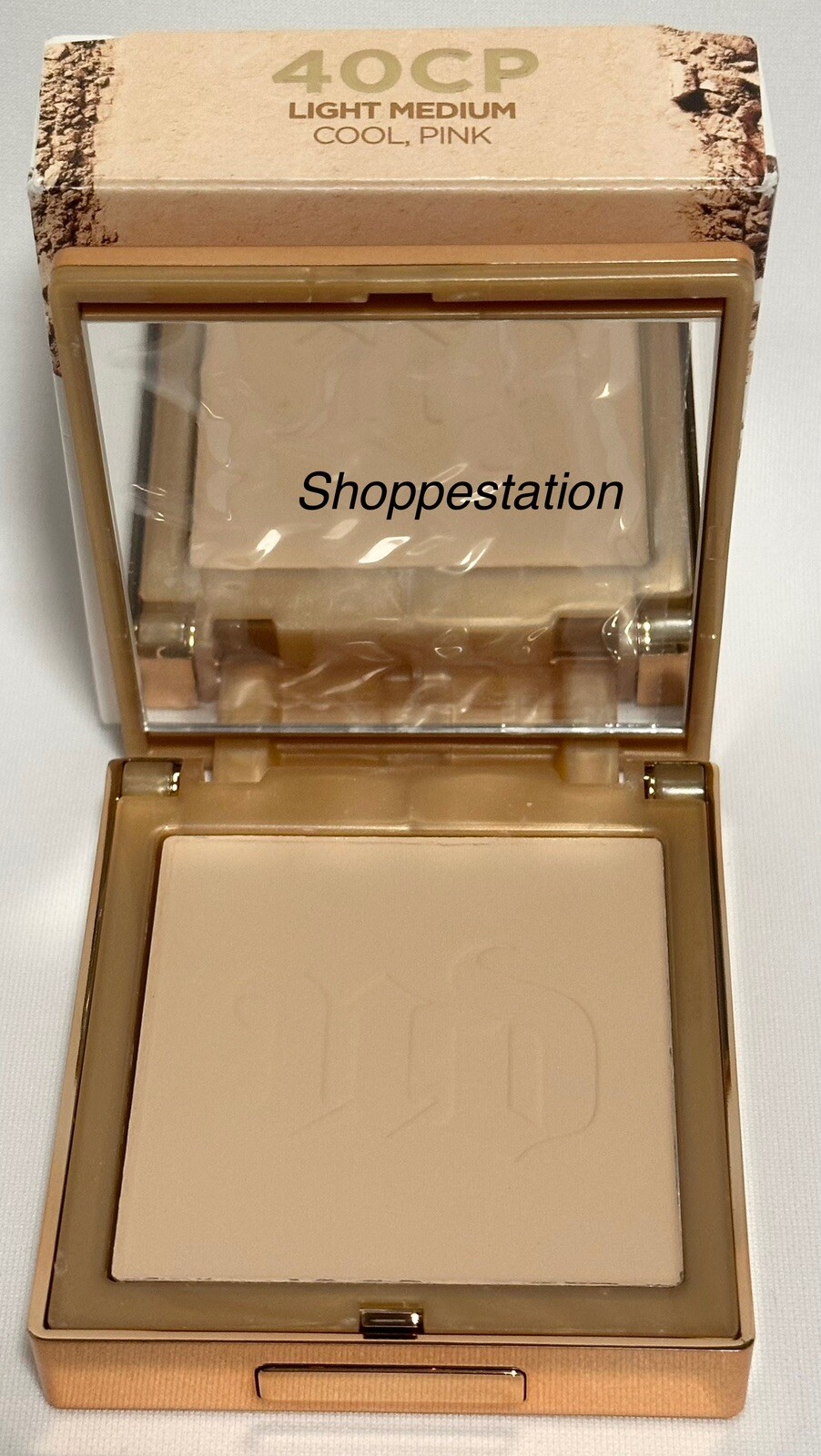 URBAN DECAY Stay Naked The Fix Powder Foundation 40CP LIGHT MEDIUM Cool Pink
