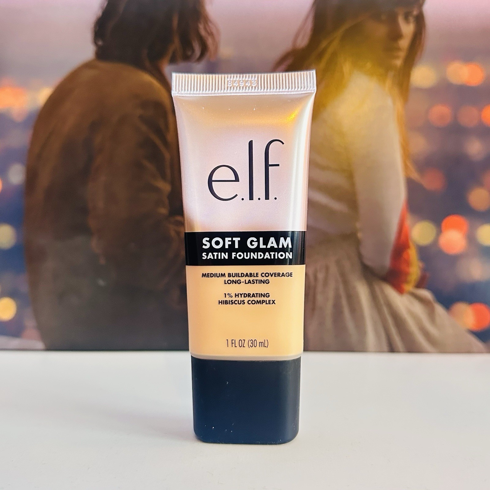 Elf Soft Foundation Satin Glam 22 Light Warm 30 Ml 84943 E.L.F. New