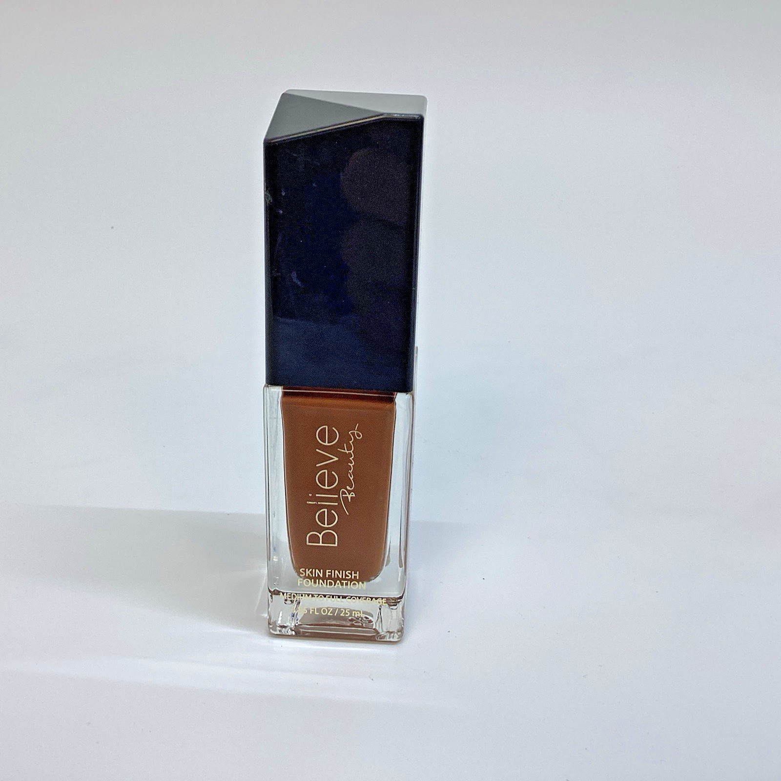 Believe Beauty Skin Finish Foundation Sable 0.85 oz Medium to Full Coverage