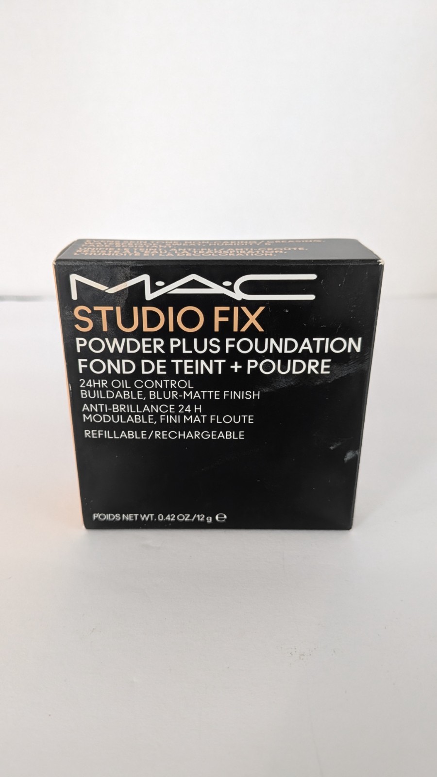 MAC Studio Fix Powder Plus Foundation NC27 – Full Size 15g / 0.52oz – New In Box