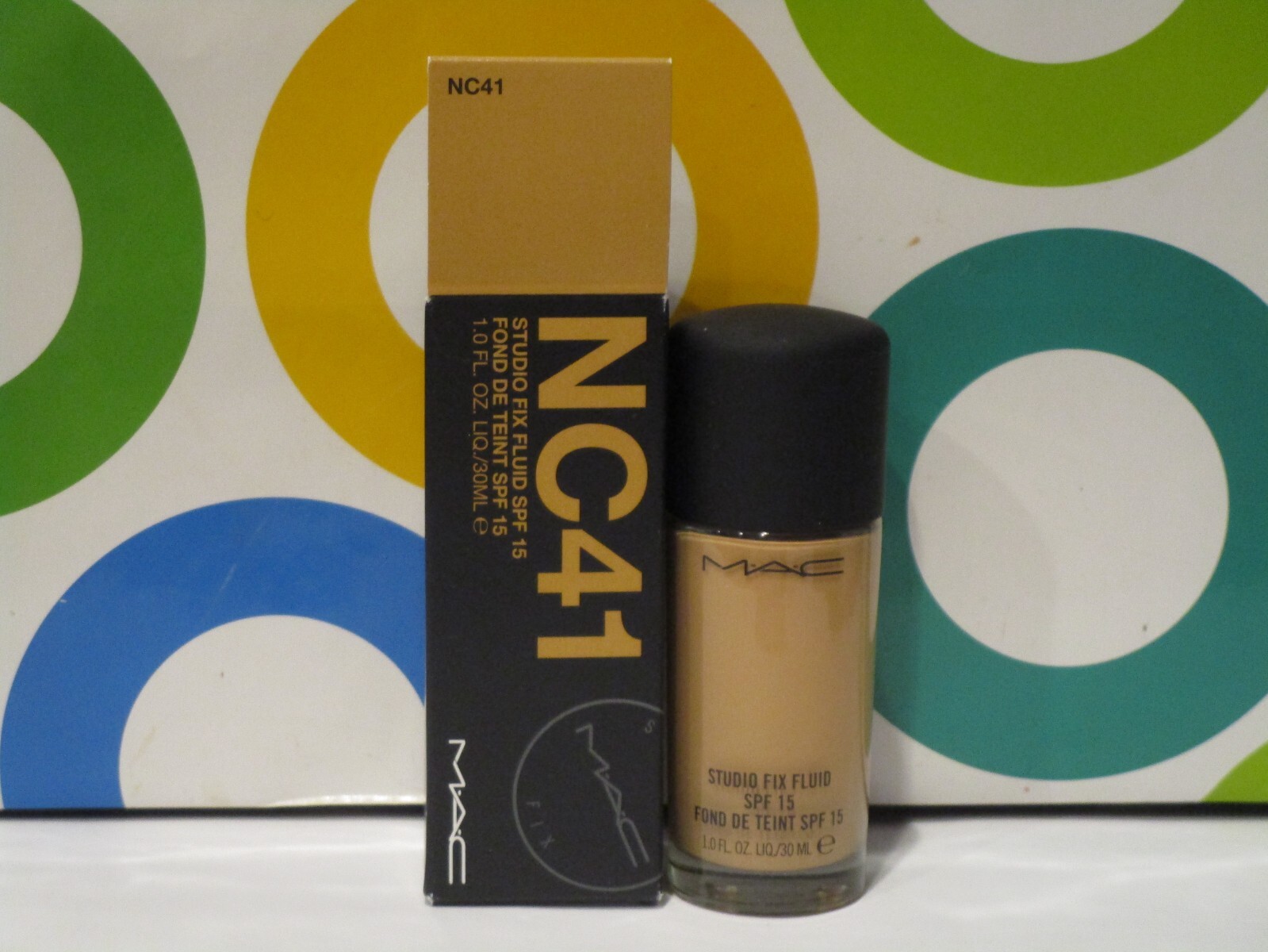 MAC ~ STUDIO FIX FLUID SPF 15 ~ NC 41 ~ 1.0 OZ