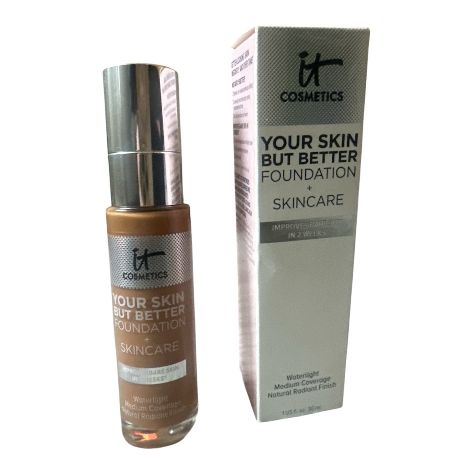 IT Cosmetics Your Skin But Better Foundation Skincare Rich Cool 50 1oz New Box