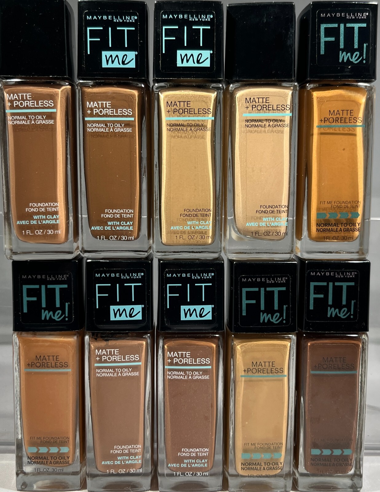 Maybelline Matte+Poreless Fit Me Foundation Normal to Oily, 1 oz. – CHOOSE SHADE