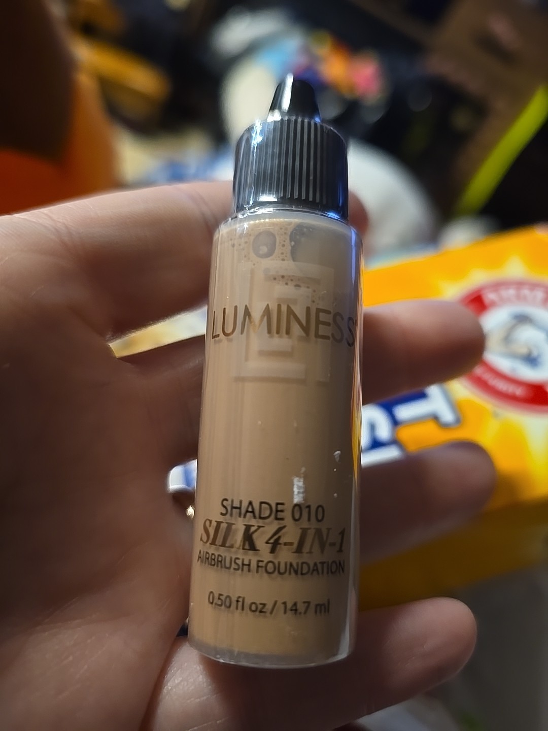 Luminess Air Silk 4 in 1 SHADE 010 Airbrush Foundation 0.5 fl oz SEALED 23J2001