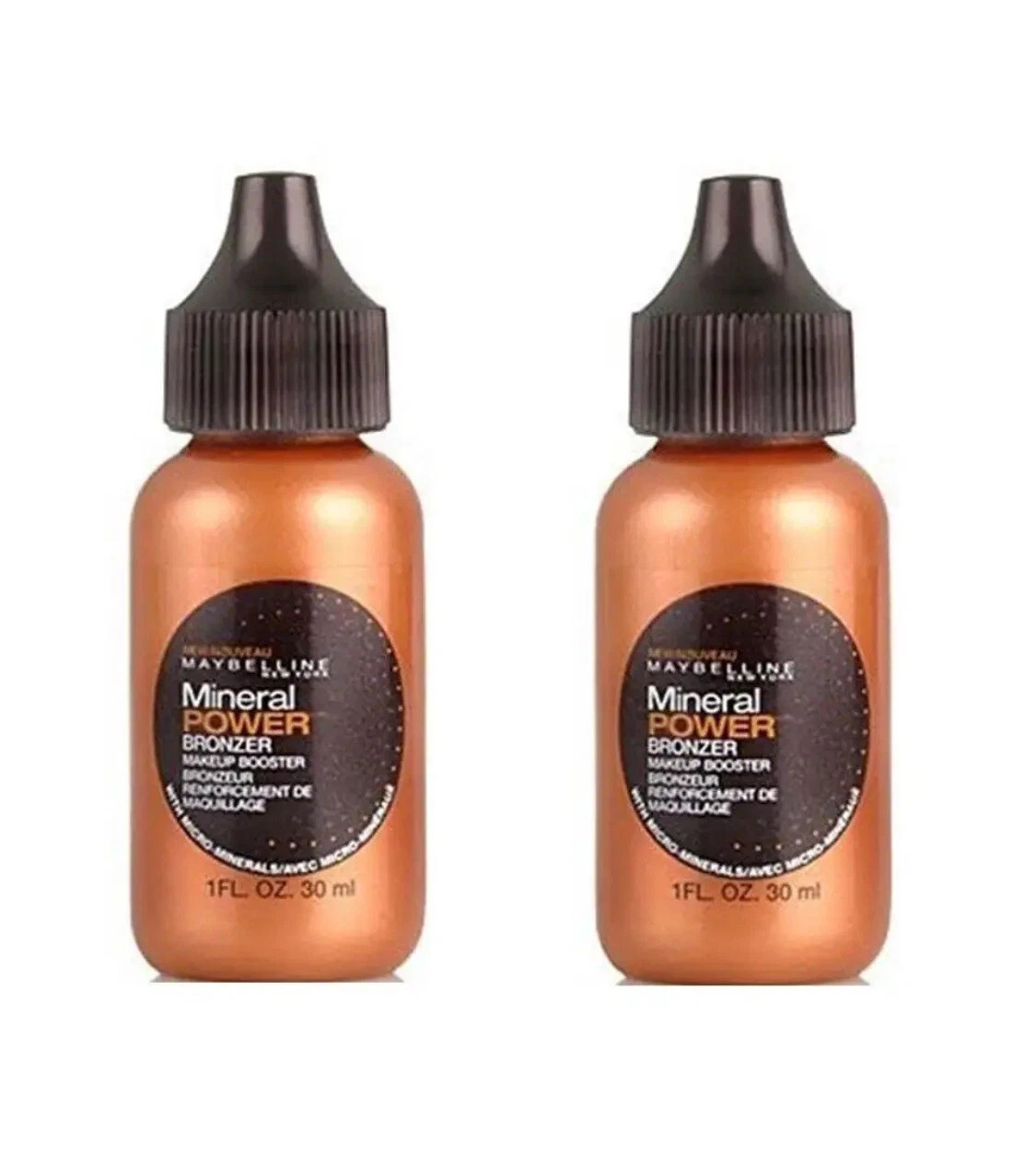 (2 PACK) Maybelline New York Mineral Power Bronzer Makeup Booster 1 FL OZ