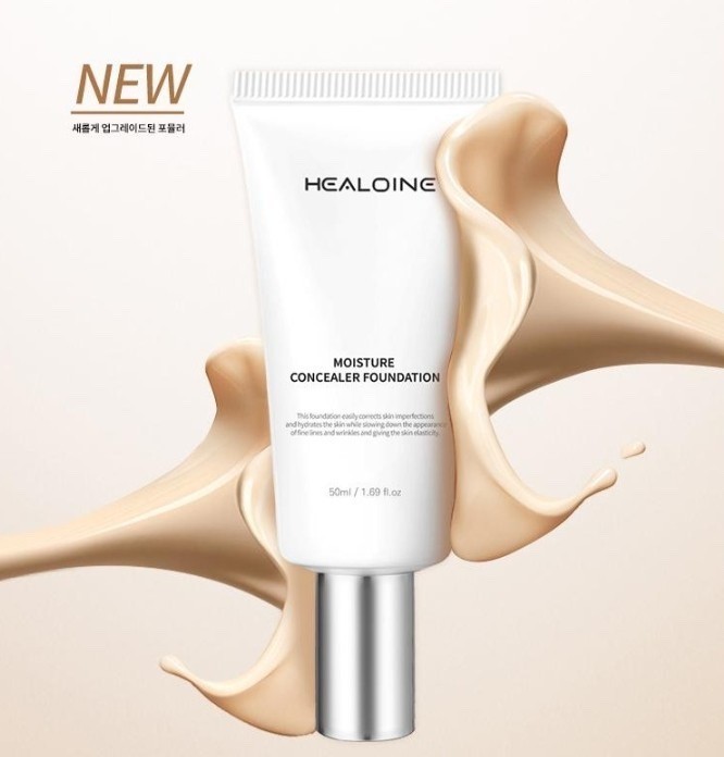 HEALOINE Moisture Concealer Foundation – 50ml Korea Beauty