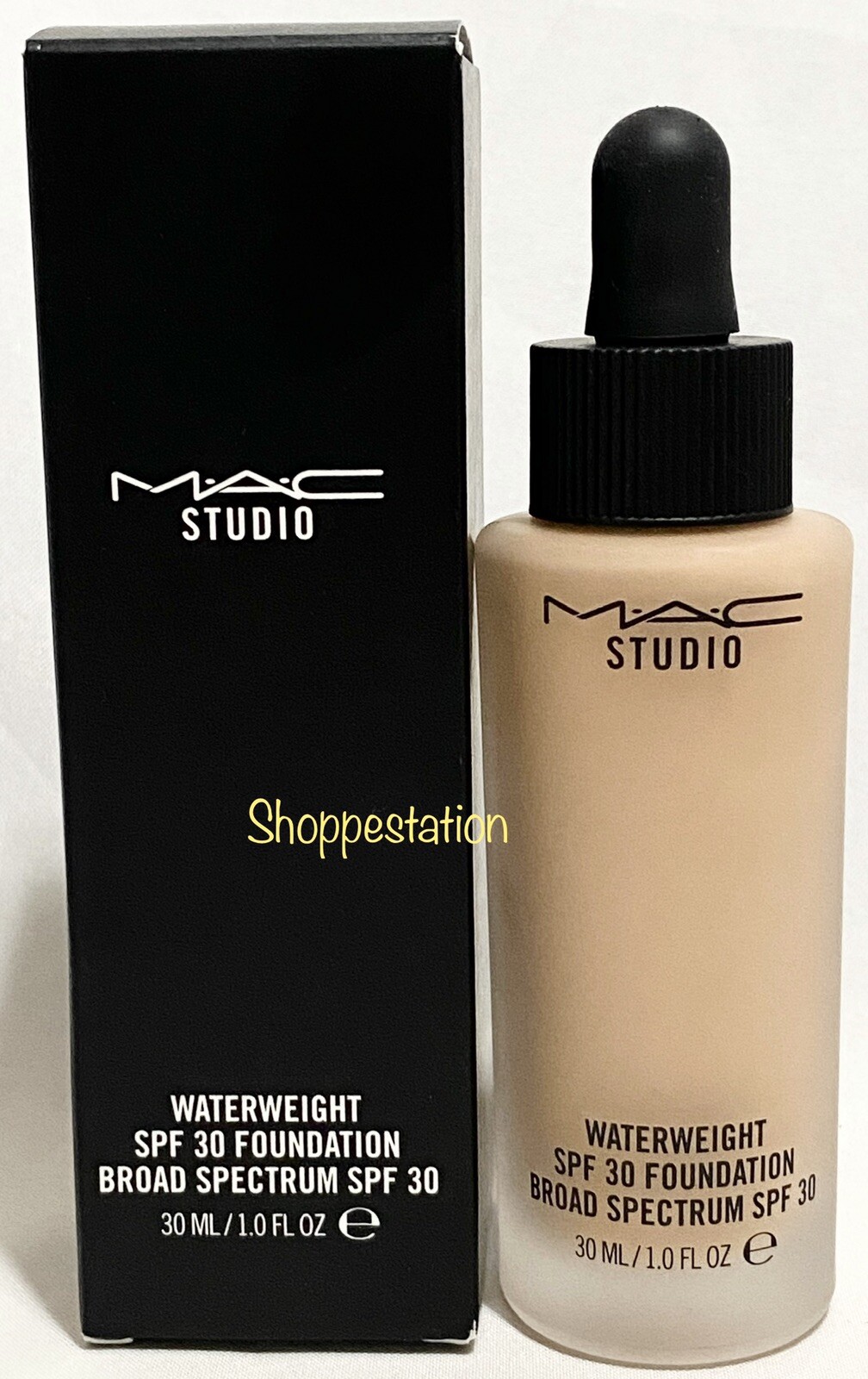 MAC Studio Waterweight SPF30 Foundation Shade NC40 Full Size 30ml / 1.0oz