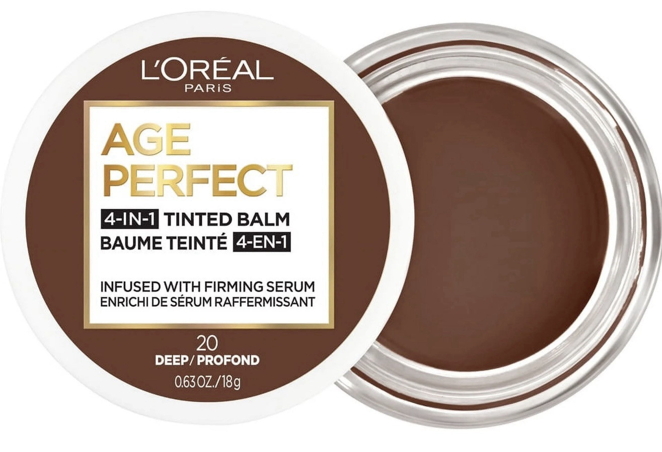 L’Oreal Paris AGE PERFECT 4-in-1 Tinted Balm Foundation , 20 Deep, FAST SHIPPING