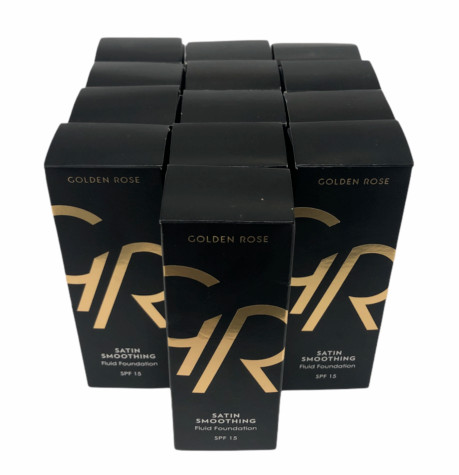 Golden Rose Satin Smoothing Fluid Foundation SPF 15 (34mL/1.2Fl.Oz) *YOU PICK!*