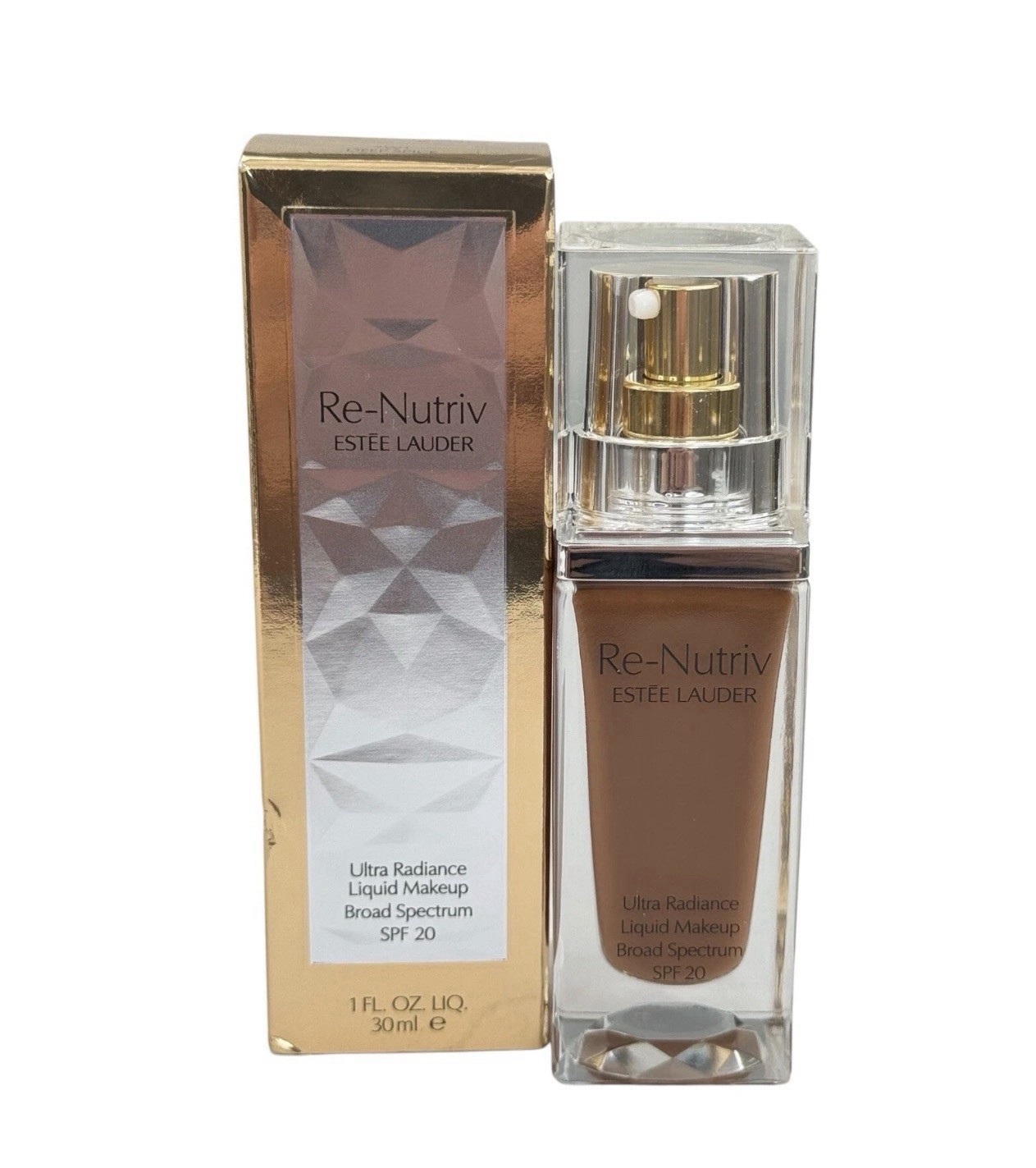 Estee Lauder Foundation Re-Nutriv 7W1 Deep Spice Ultra Radiance Liquid Makeup