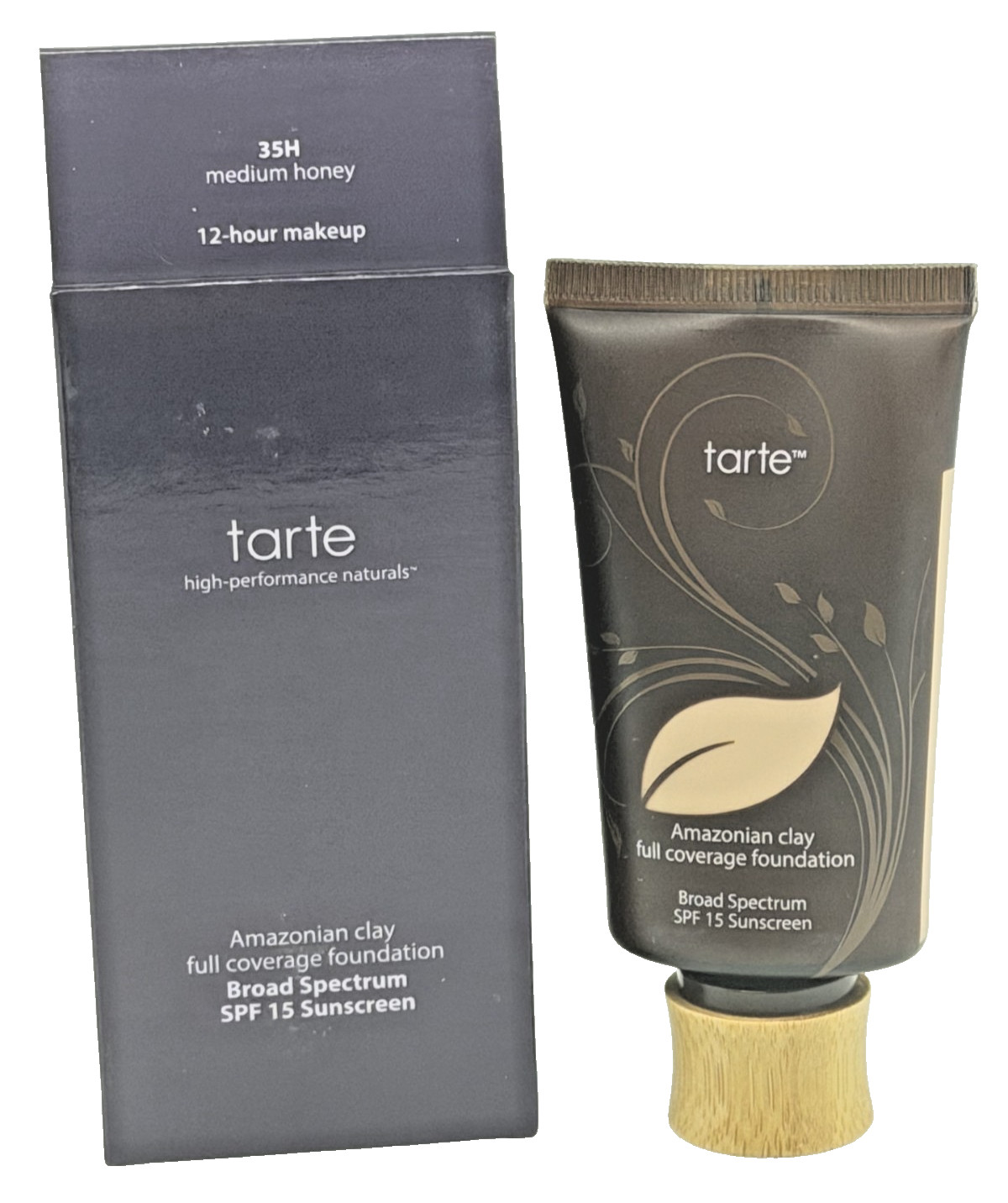 Tarte Amazonian Clay Full Foundation – 35H MEDIUM HONEY – 1.7 fl oz – New Sealed