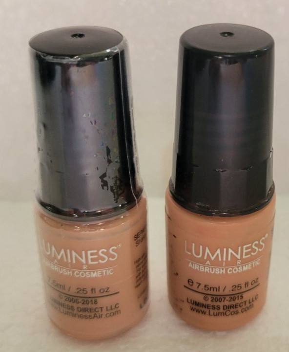 Lot of 2 Luminess Air Airbrush Makeup Foundation .25 OZ – Shade 5